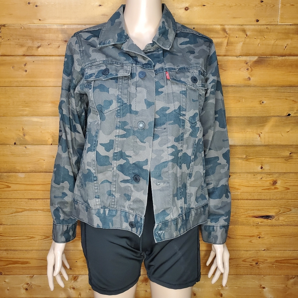 ❤️ Levi Strauss & Co camouflage 4 pockets 5 bottoms Size L